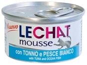 LeChat Mousse с Тунцом и Океанической рыбой (0.085 кг) 1 шт.