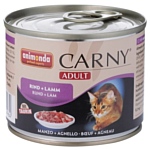Animonda Carny Adult для кошек с говядиной и ягненком (0.2 кг) 6 шт.