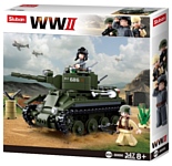 SLUBAN WW2 M38-B0686 Танк