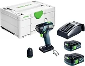 Festool TXS 12 2.5-Plus 576873 (с 2-мя АКБ, кейс)