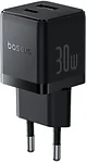 Baseus Palm Fast Charger C+U 30W EU P1011160A113-01 (черный)