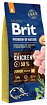 Brit (15 кг) Premium by Nature Junior M