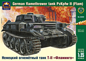ARK models AK 35029 Немецкий огнемётный танк ТII «Фламинго»