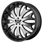 LORENZO WL29 10x22/5x114.3 D72.6 ET38 Gloss Black Machined