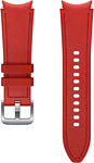 Samsung Hybrid Leather для Samsung Galaxy Watch4 (20 мм, S/M, красный)