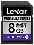 Lexar Premium 200x SDHC UHS Class 1 8GB