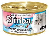 Simba Мусс для кошек с тунцом и океанической рыбой (0.085 кг) 1 шт.
