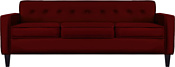 Brioli Берн трехместный (экокожа, L16 вишневый)