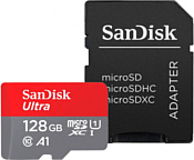 SanDisk Ultra SDSQUAB-128G-GN6MA 128GB (с адаптером)
