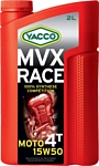 Yacco MVX Race 4T 15W-50 2л