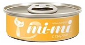 Mi-Mi (0.8 кг) 24 шт. Для кошек и котят Сыр