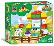 Kids home toys Blocks 188-291 Funny Farm