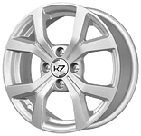K7 K-147 6x15/4x100 D54.1 ET48 Серебро  