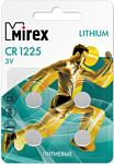 Mirex CR1225 4 шт. (CR1225-E4)