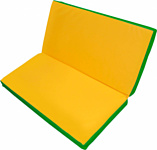 Формула здоровья Складной 1x1x0.08м (зеленый/желтый)