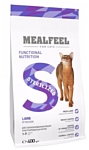 MEALFEEL Sterilized с ягненком для стерилизованных кошек и кастрированных котов сухой (0.4 кг)