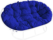 M-Group Мамасан 12100110 (белый/синяя подушка)