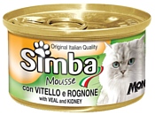 Simba Мусс для кошек с телятиной и почками (0.085 кг) 1 шт.
