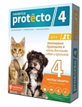 Neoterica капли от блох и клещей Protecto 4 для кошек и собак от 3 мес