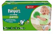 Pampers Active Boy 5 Junior (12-18 кг) Mega Pack 96шт