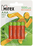 Mirex HR03 AAA 1000mAh 4 шт. (HR03-10-E4)