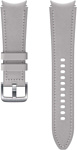 Samsung Hybrid Leather для Samsung Galaxy Watch4 (20 мм, M/L, серебро)