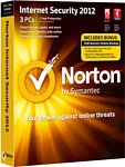 Norton Internet Security 2012 (3 ПК, 1 год)