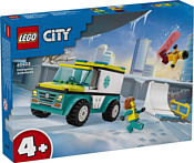 LEGO City 60403 Скорая помощь и сноубордист