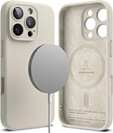 Ringke Silicone Magnetic Magsafe для Apple iPhone 16 Pro Stone
