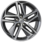 WSP Italy W855 7.5x17/5x108 D65.1 ET44 Anthracite Polished