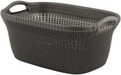 Keter Knit Laundry Basket STD 40L (темно-коричневый) Keter Knit Laundry Basket STD 40L (темно-коричневый)