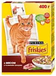 Friskies Для взрослых кошек с мясом и полезными овощами (0.4 кг)