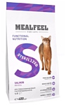 MEALFEEL (0.4 кг) Sterilized с лососем для стерилизованных кошек и кастрированных котов сухой