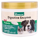 NaturVet Digestive Enzymes + Probiotic Powder