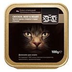 X-CAT (0.1 кг) 16 шт. Chicken, Beef & Heart
