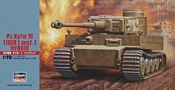 Hasegawa Тяжелый танк Pz.Kpfw VI Tiger I Ausf.E "Hybrid"