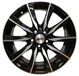 X'trike X-120 7x17/5x105 D56.6 ET38 BK/FP