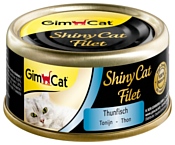 GimCat Shiny Cat Filet тунец (консервы 0.07 кг) 1 шт.