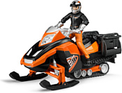 Bruder Snowmobil with driver and accessories 63101
