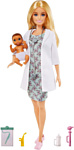 Barbie Доктор-педиатр с малышом пациентом GVK03