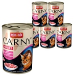 Animonda Carny Adult для кошек с мультимясным коктейлем (0.4 кг) 6 шт.