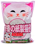 Akane Paper Cat Litter Персик 7л