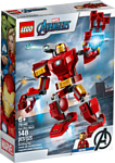 LEGO Marvel Super Heroes 76140 Avengers Железный Человек: трасформер