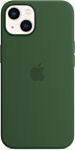 Apple MagSafe Silicone Case для iPhone 13 (зеленый клевер)