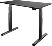 ErgoSmart Ergo Desk Prime 1200x650x18 мм (дуб темно-коричневый/черный)