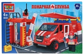 ГОРОД МАСТЕРОВ Пожарная служба 3533 Пожарная база с Газелью