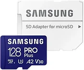 Samsung PRO Plus microSDXC 128GB MB-MD128SA/EU (с адаптером)