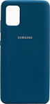 EXPERTS Original Tpu для Samsung Galaxy A51 с LOGO (космический синий)