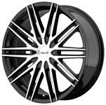Helo HE880 8x18/5x114.3 D72.62 ET42 Gloss Black With Machined Face