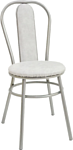 Фабрика стульев Премьер (белый мрамор/серебристый)
